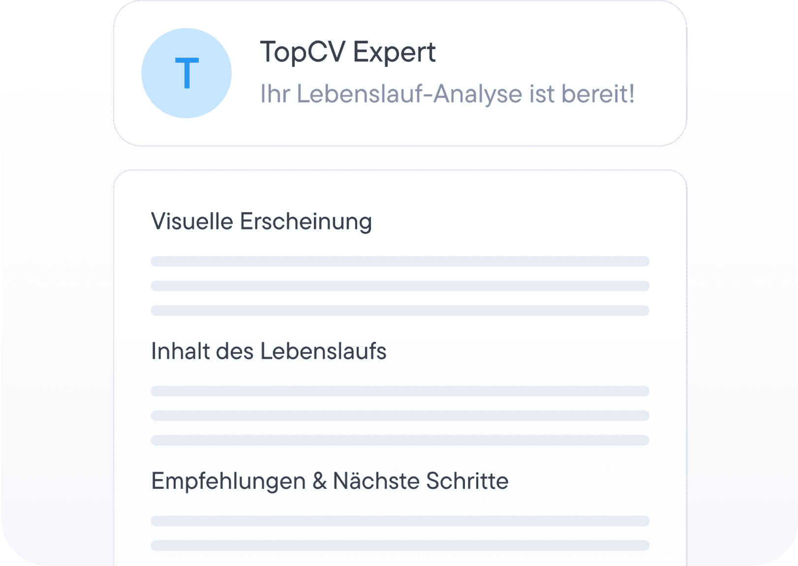 Sehen Sie sich Ihre Ergebnisse an